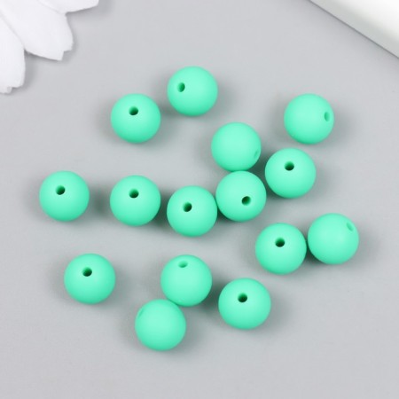 Busina silicone "Round" emerald green d = 0.9 cm-1