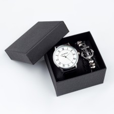 Male gift set Bolama 2 in 1: wristwing, bracelet, d-4 cm