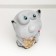 Piggy bank "Cat with fish" Gray, 16x14x25.5cm mix