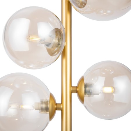 Suspended lamp Maytoni Mod545PL-06G, 6XG9, 28W, 29x29 cm, Color Gold-1