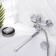 Bath mixer "RMS" SL86-006, shower set, cartridge 35 mm, zinc, chrome