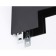Ambrella Connector Corner internal for the Magnetic GL3378 BK overhead busbar, black