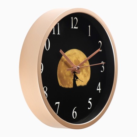 Watch wall "Samurai", D-20 cm, smooth move-1