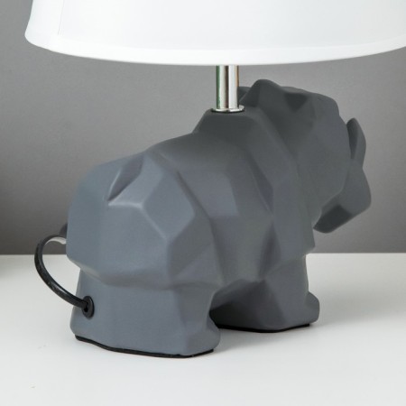Table lamp 16544/1 E14 40W gray 22.5x22.5x35 cm Risalux-6