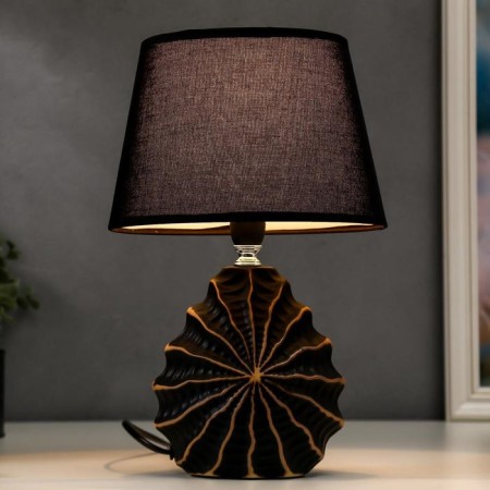 Table lamp 16242/1BK-GD E14 40W black and gold 15x20x31 cm Risalux-1