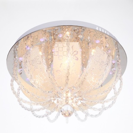 Causteen with PDD "Cassia" 4x40W E27+RGB chrome 40x40x26 cm Bayerlux-2