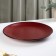 Board ceramic dining shade "Vanilla", d = 27 cm, burgundy color