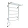 Electric towel "Sanprise" Classic P6, 400x600 mm, left, white