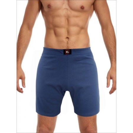 Men's panties, size 56, blue, indigo, 2 pcs-1