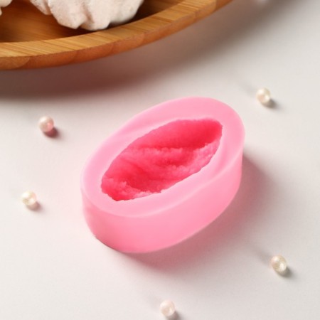 Mold "Baton", silicone, 6 × 4 × 2 cm, pink color-2