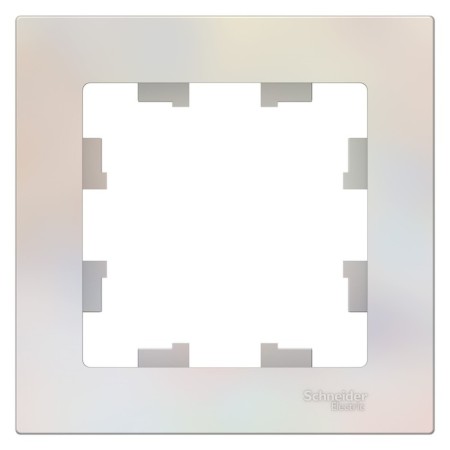 Frame SE AtlasDesign, 1 post, universal, pearls, Atn000401-1