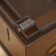 Optima, 5 liter storage container, 16.8 × 30.5 × 12.9 cm, brown color