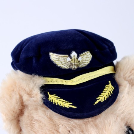 Soft toy "Little Friend", Bear pilot-4