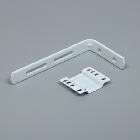 Wall mounting bracket for cornices, length 12 cm
