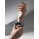 Bracelet Cuff "Wave", metal, silver color