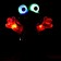 Toy "Frog", works from batteries, dances, light and sound effects