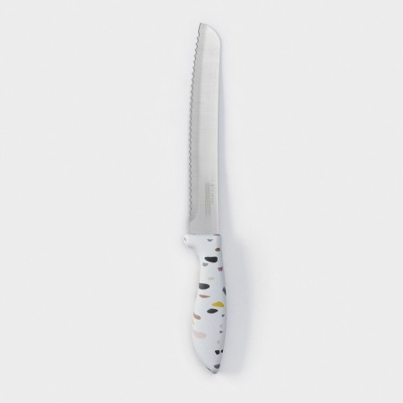 Knock for bread of the share of Sparkle, blade 20 cm, white color-3
