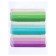 Set of eraser rectangular, beveled, 3 pieces, mix