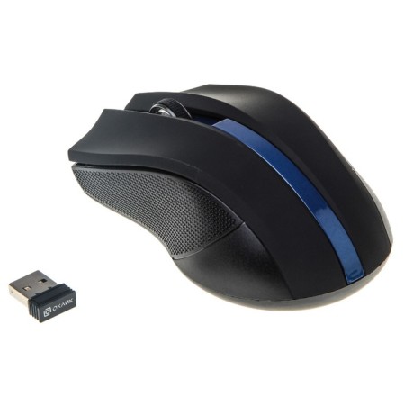 Mouse call 615MW black/blue optical (1200DPI) wireless USB for laptop (3but)-5