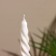 Candle twisted two -tone 2.2x2.2x18 cm, soy wax mix