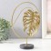 Souvenir metal, marble "Circle with a sheet of monsters" gold, black 20x7.5x25 cm