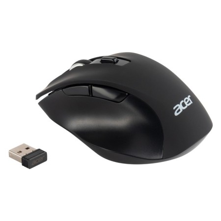 Acer OMR140 Black Optical Mouse (1600DPI) wireless USB (6but)-5