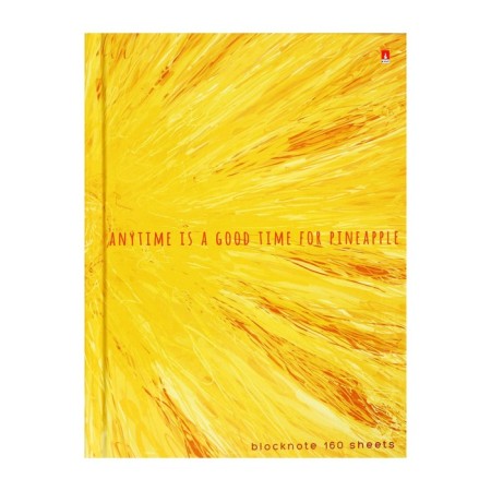 Notepad A6, 160 sheets of Exotic Fruits, hard cover, block 55g/m2-5