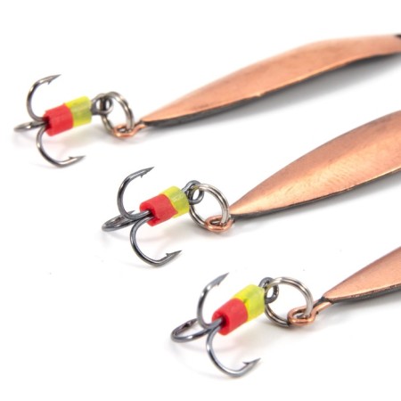 Vertical "Yaman" return with a tee, size 37 mm, 3.7 g, color copper-2