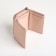 Women's wallet on magnet, beige color