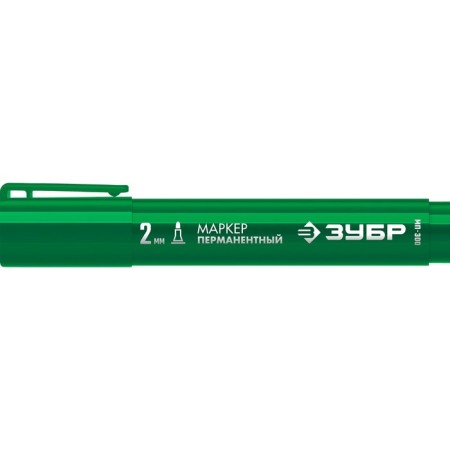 Building bison MP-300 06322-4, permanent, pointed, 2 mm, green