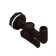 Tap for tank, barrels, canists, d = 20 mm, brown