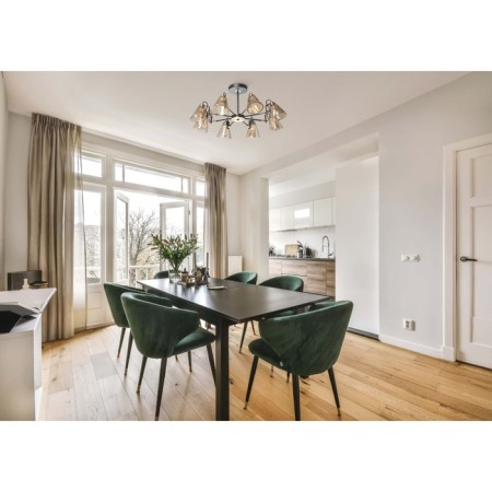 Hamburg chandelier, size 76x32.5x76 cm, 320W 8xe14-9