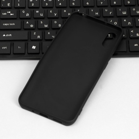 Red Line Ultimate case for Xiaomi Redmi 9a, silicone, black-1