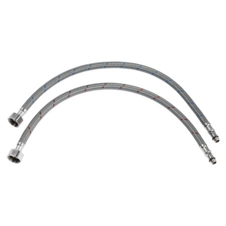 Accoona A4871 kitchen mixer, two -wound, flexible surge, silumin, chrome-3