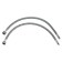 Accoona A4871 kitchen mixer, two -wound, flexible surge, silumin, chrome