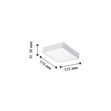 FlashLED FLACK FLACE 175 mm, LED 24W-3