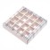 Box for 16 sweets, "male" 17.7 x 17.7 x 3.8 cm