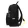 School backpack, 40 x 25 x 13 cm, Grizzly, ergonomic back, laptop department, black