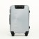 Middle suitcase 24 "On a zipper, code lock, 4 wheels, color gray color