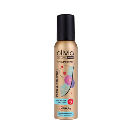 Hair Mousse "Olivia Expert Pro" Flexibility and control, 150 ml