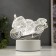 Lamp "Racing Motorcycle" LED white from the network 9.5x16x14 cm Risalux