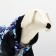 Dogs for dogs on a fur lining with a hood, size L (DS 32, Osh 30, OG 44 cm)