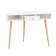 Written corner table, 800 × 800 × 760 mm, white color
