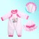 Pajamas for dolls 38-40 cm, 2 things, textiles, on Velcro