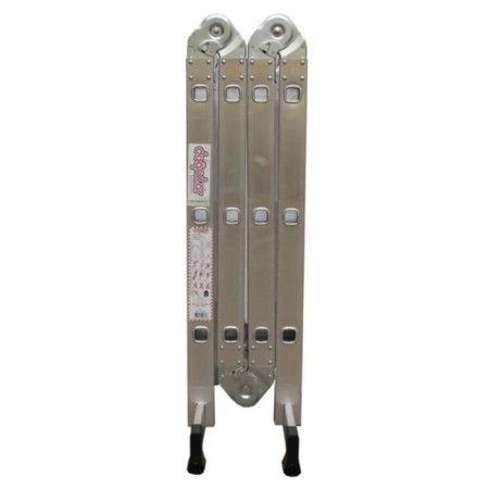 Enkor 69658 staircase, telescopic, aluminum, 4 x 3 steps-2