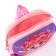 Baby plush backpack with an ANime Girl Penal, 24*24 cm, pink color