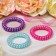 Hair elastic band "spring" overflow, mix