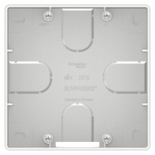 Box for power outlets Sche Blnpk000021, SP, BLANCA, White Color