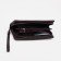 Male purse with lightning, department for bills, for cards, for coins, brown color