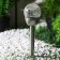 Garden lamp on the solar battery "Glass Ball", 6 × 36.5 × 6 cm, 1 led, white glow